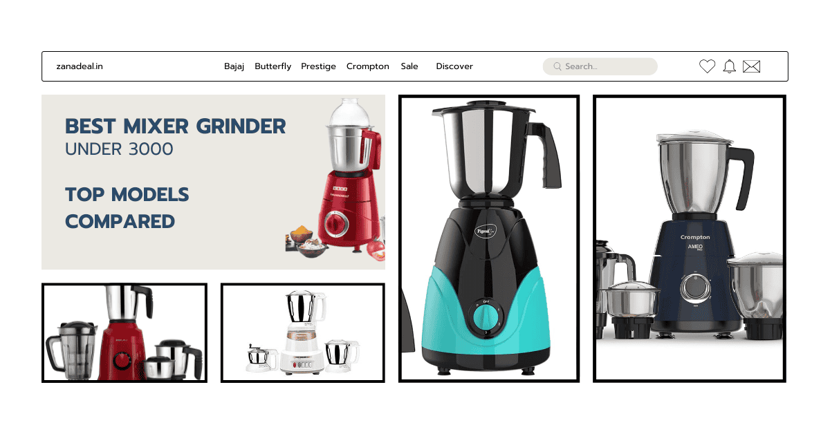You are currently viewing Best Mixer Grinder Under 3000 – Top Models Compared