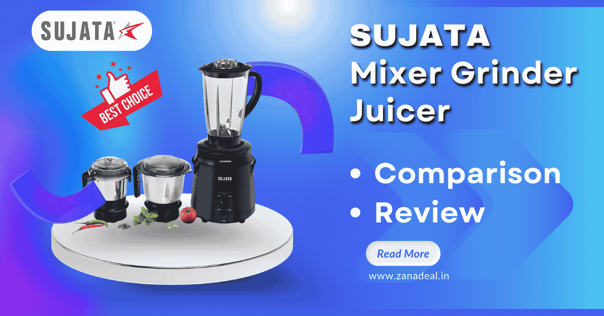 Read more about the article Best Sujata Mixer Grinder Juicer: Comparison & Review