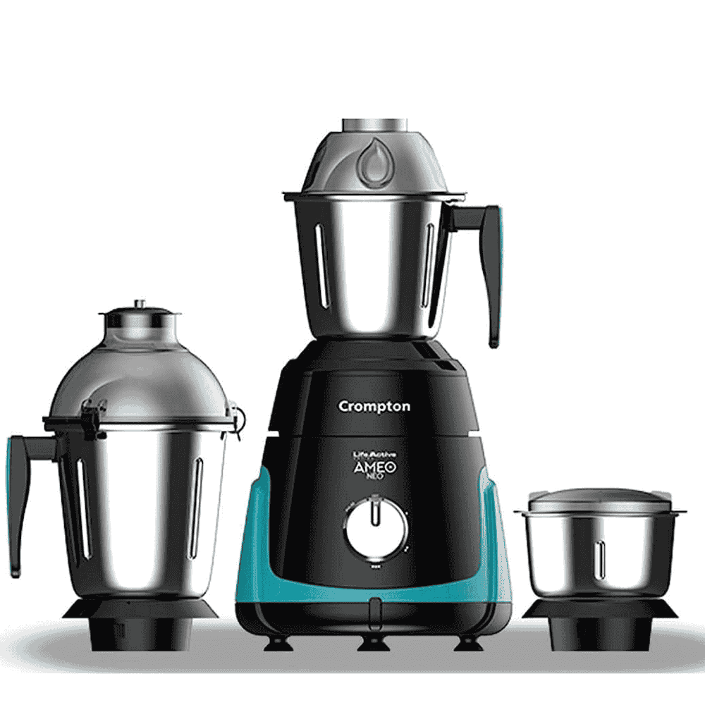 Crompton Ameo Neo 750W mixer grinder with MaxiGrind technology
