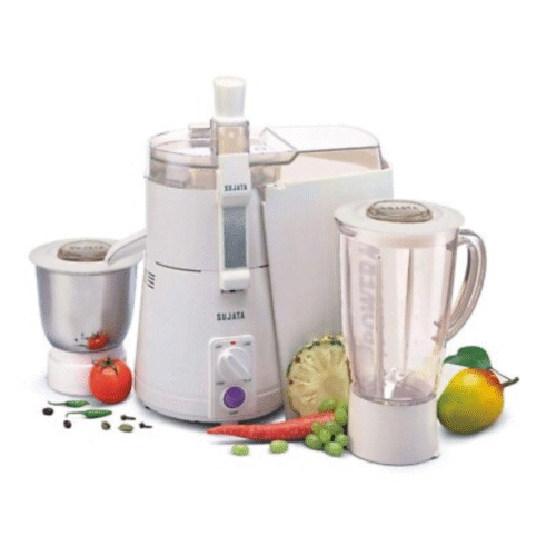 A juicing appliance with a jar placed beside it | zanadeal.in