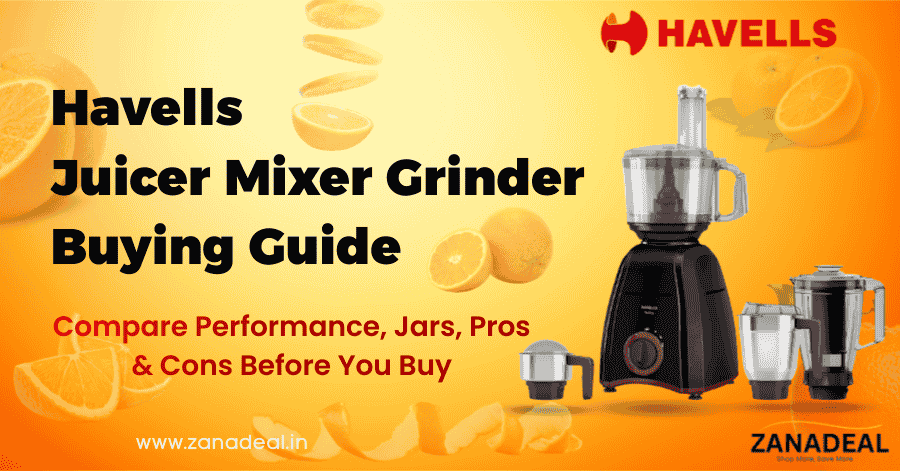 Read more about the article Havells Juicer Mixer Grinder Buying Guide: Top Models, Pros, Cons & Offers