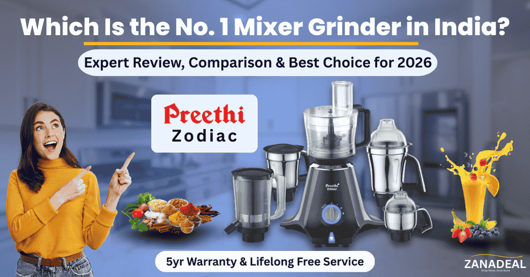 Read more about the article Which Is the No. 1 Mixer Grinder in India? (2026 Buyer’s Guide & Best Pick)