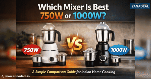 Read more about the article Which Mixer Is Best 750W or 1000W? Complete Buying Guide for Indian Homes (2026)