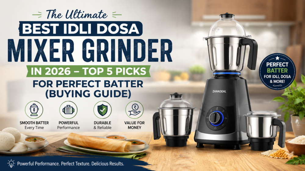 Read more about the article Best Idli Dosa Mixer Grinder in 2026 – Top 5 Picks for Perfect Batter (Buying Guide)