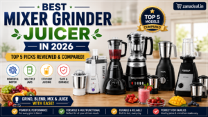 Read more about the article Best Mixer Grinder Juicer in 2026: Top 5 Models Reviewed & Compared